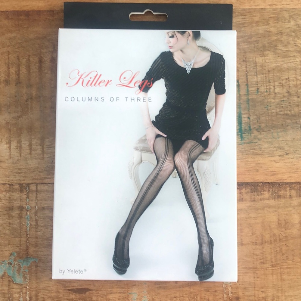 New Killer Legs by Yelete Fishnet Pantyhose OS